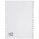 5 Star Office Index Multipunched 120 micron Polypropylene A-Z A4 White