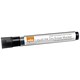 Nobo Drymarker for Drywipe Flipchart and OHP Bullet Tip Black Ref 1901073 [Pack 12]