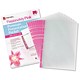 Rexel Premium Presentation Pocket Polypropylene Top Opening Pink A4 Ref 2101932 [Pack 25]