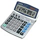 Aurora Calculator Euro Desktop Battery/Solar-power 12 Digit 4 Key Memory 165x228x32mm Ref DT401