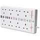 Belkin Superior Surge Spoiler 6 Way 33000 Max.Amps 4m Ref F9S620uk4M