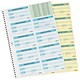 Durable Visitors Book Refill of 300 W90xH60mm Badge Inserts Ref 1466/00
