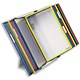 Tarifold Technic Desk Display Stand with 10 Clip-on Index Tabs and 20 Pockets A4 Assorted Ref 434209
