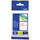 Brother P-touch TZ Label Tape 12mmx8m Red on White Ref TZ232