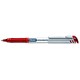 Pentel Energel Rollerball Pen Metal Point 0.7mm Tip 0.35mm Line Red Ref BL17-B [Pack 12]
