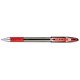 Pilot G-3 Gel Rollerball Pen Refillable Rubber Grip 0.7mm Tip 0.5mm Line Red Ref 090101202 [Pack 12]