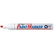 Artline 400 Paint Markers for Outdoor or Industrial Use Bullet Tip 2.3mm Line Red Ref A4002 [Pack 12]
