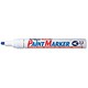 Artline 400 Paint Markers for Outdoor or Industrial Use Bullet Tip 2.3mm Line Blue Ref A4003 [Pack 12]