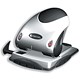 Rexel P240 Punch 2-Hole Heavy-duty with Nameplate Capacity 40x 80gsm Silver and Black Ref 2100748