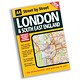 AA London and SE England Street Map Scale 1 to 25000 3.94 Inches per Mile A4 Ref 0780749544