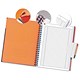 Oxford 001 International Filing Book 200 Pages A4+ Orange and Grey Ref N01502P [Pack 5]