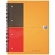 Oxford 001 International Classic Notebook 160 Pages A4plus Ref Orange and Grey N01202P [Pack 5]