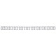 Rexel Binding Wire Elements 34 Loop for 100 Sheets 11mm A4 Silver Ref RG810797U [Pack 100]