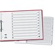 Concord Classic Index Mylar-reinforced Punched 4 Holes 1-12 A3 White Ref 04701/CS47
