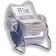 Rotadex Flix Business Card Unit 150 Sleeves for 100x60mm Cards Ice Clear Ref FLIXBC/150CLR