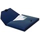 Snopake DocBox Box File Polypropylene with Push Lock 25mm Spine A4 Blue Ref 12845