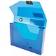 Snopake DocBox Box File Polypropylene with Push Lock 60mm Spine A4 Blue Ref 12867