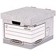R-Kive System Standard Storage Box Foolscap W333xD390xH285mm Ref 00810-FF [Pack 10]