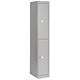 Bisley Locker Deep Steel 2-Door W305xD457xH1802mm Goose Grey Ref CLK182-73