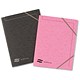Europa Portfolio File Elasticated 3-Flap 500 Micron 320x250mm Foolscap Black Ref 4752 [Pack 10]