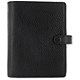 Filofax Finsbury Personal Organiser for Paper 81x120mm Pocket Black Ref 025360