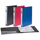 ReBorn Ring Binder Robust Polypropylene 3-ply Recycled 2 O-Ring 25mm A4 Graphite Ref 15197 [Pack 5]