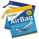 Snopake Zippa Bag Air Bag Zip Pull PVC 200x200mm Assorted Ref 15158 [Pack 5]