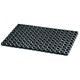 Doortex Octo Door Mat Indoor and Outdoor Rubber 400mmx600mm Black Ref 446220CBK