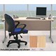Influx XPD Desk Top Rectangular W1600mm Beech Ref SF/1600RECTBECH 1 [And Legs Pedestal and Chair]