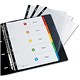 Avery Index Extra-wide Multipunched with Coloured Mylar Tabs Jan-Dec A4 White Ref 05201501