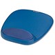 Kensington Mouse Mat Pad with Wrist Rest Gel Blue Ref 64273