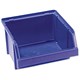 Raaco 3-120 Storage Bin Polypropylene Stackable W125xD133xH75mm Blue Ref 128704 [Pack 12]