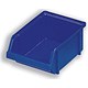 Raaco 3-160 Storage Bin Polypropylene Stackable W125xD173xH75mm Blue Ref 104401 [Pack 12]