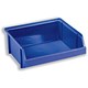 Raaco 8-570 Storage Bin Polypropylene Stackable W256xD228xH100mm Blue Ref 128773 [Pack 6]