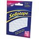 Sellotape Sticky Tape Spots Self-adhesive Polypropylene on Backing Paper Diam.25mm Ref 939679 [Pack 100]