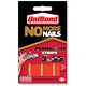 Unibond No More Nails Strip Ultra-strong Capacity 2.75kg Permanent Translucent Ref 781740 [Pack 12]