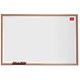 Nobo Elipse Drywipe Board with Fixings and Pen with Tray 1200x900mm Light Oak-effect Ref 31632259