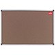 Nobo Elipse Office Noticeboard Cork with Fixings and Aluminium Trim W1200xH900mm Ref 30530321