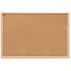 Nobo Elipse Classic Office Noticeboard Cork with Natural Oak Finish W900xH600mm Ref 37639003