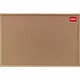 Nobo Elipse Classic Office Noticeboard Cork with Natural Oak Finish W1800xH1200mm Ref 37639005