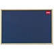 Nobo Elipse Classic Office Noticeboard with Fixings and Natural Oak Finish W900xH600mm Blue Ref 30135004