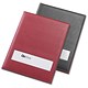 Rexel Onview Display Book Heavyweight PVC 20 Pockets A4 Black and Pomegranate Ref 4400462
