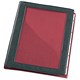 Rexel Tabview Display Book with Ring Mechanism 40 Pockets A4 Black and Pomegranate Ref 4400464