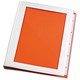 Rexel Tabview Display Book with Ring Mechanism 40 Pockets A4 White and Orange Ref 4400475