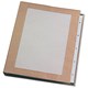 Rexel Recycled Tabview Display Book Heavyweight Board 40 Pockets A4 Natural and Parsley Ref 4400484