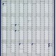 Sasco Clip Frame for 610x405mm Compact Year Planner Silver Ref 2400362