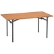 Trexus Folding Office Table Rectangular Robust Steel-framed W1500xD730xH725mm Beech