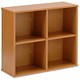 Trexus Cube Shelving Unit Stackable W800xD330xH720mm Beech