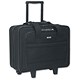 Solo Rolling Laptop Case for 15.4 inch Padded Ballistic Nylon with Telescopic Handle Black Ref B100-4
