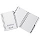 Concord Telephone Address Book Wirebound Polypropylene Clear Cover 16 Part A-Z 185x125mm Ref CV6020